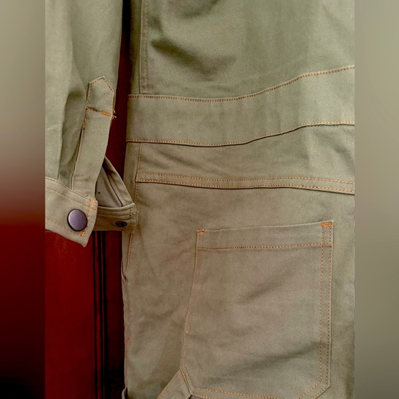 Olive Green Jumpsuit - Picture 6 of 6